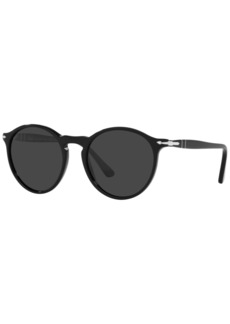 Persol Unisex Polarized Sunglasses, PO3285S 52 - Black