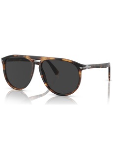 Persol Unisex Polarized Sunglasses, PO3311S - Honey Tortoise