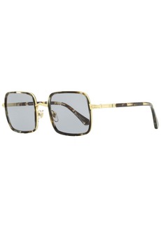 Persol Unisex Square Sunglasses PO2475S 1100R5 Striped Brown/Gold 50mm