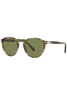 Persol Unisex Sunglasses, PO3286S 51 - Striped Green