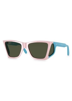 Persol x JW Anderson 57MM Cat Eye Colorblock Sunglasses