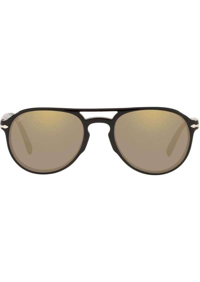 Persol polarized aviator-frame sunglasses