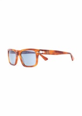 Persol rectangular tinted-lense sunglasses