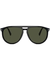 Persol round-frame straight-arm sunglasses