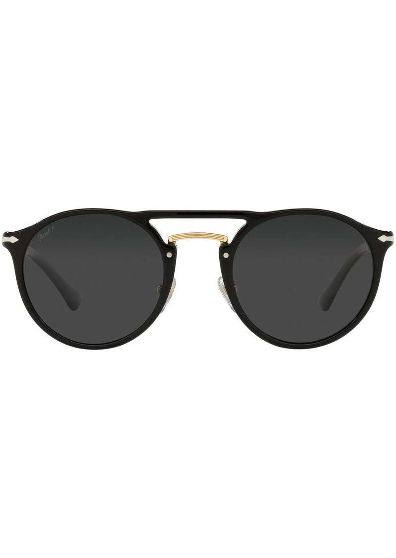 Persol tinted round-frame sunglasses