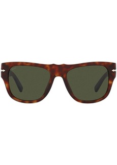 Persol tortoiseshell rectangle-frame sunglasses
