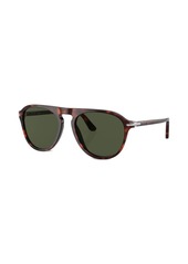 Persol tortoishell-effect round-frame sunglasses