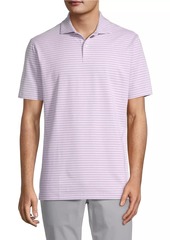 Peter Millar Crown Crafted Albatross Cotton-Blend Piqué Polo Shirt