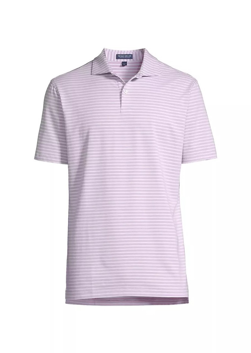 Peter Millar Crown Crafted Albatross Cotton-Blend Piqué Polo Shirt