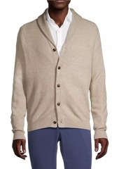 Peter Millar Crown Crafted Boothbay Shawl Cardigan Sweater