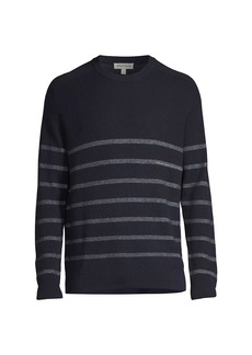 Peter Millar Crown Sampson Striped Cotton & Wool-Blend Sweater
