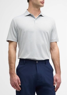Peter Millar Men's Ambrose Performance Jersey Polo Shirt