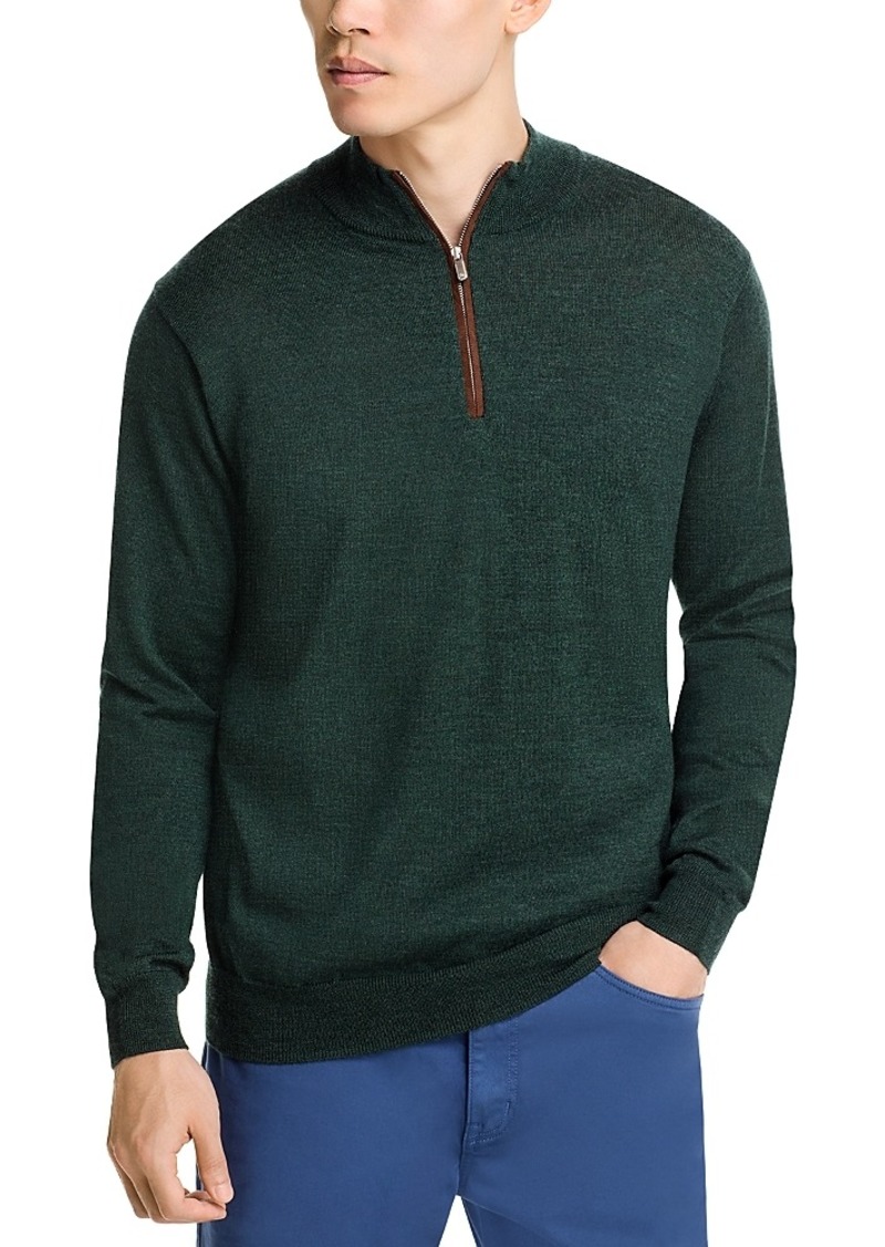 Peter Millar Crown Autumn Crest Quarter Zip Sweater