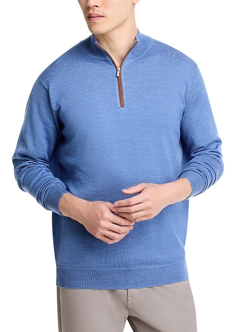 Peter Millar Crown Autumn Crest Quarter Zip Sweater