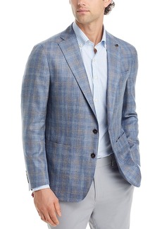 Peter Millar Crown Crafted Andover Plaid Tailored Fit Soft Jacket