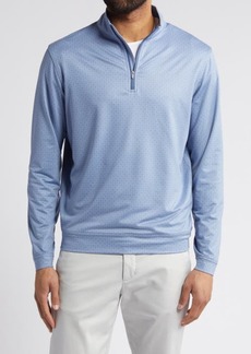 Peter Millar Crown Crafted Perth Skull In One Performance Quarter Zip Pullover