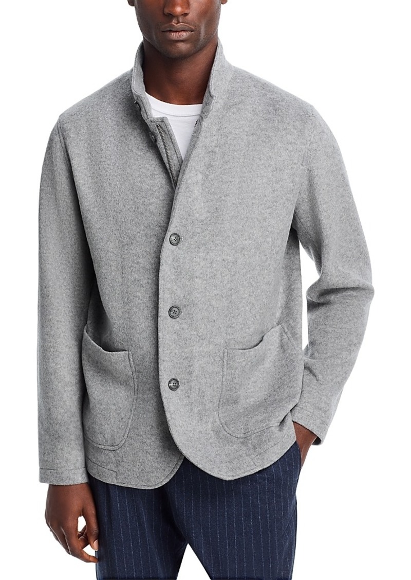 Peter Millar Crown Flex Wool Knit Zip Jacket