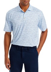 Peter Millar Dazed & Transfused 4 Way Stretch Printed Classic Fit Performance Polo Shirt