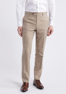 Peter Millar Flat Front Wool Blend Dress Pants