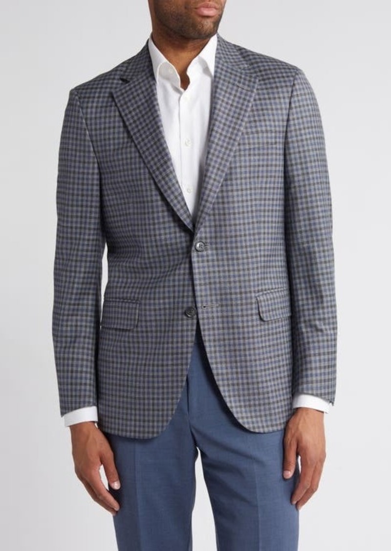 Peter Millar Flynn Classic Check Wool & Silk Blend Sport Coat