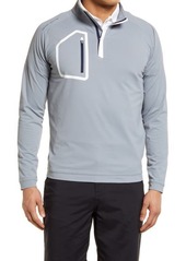 Peter Millar Forge Performance Quarter Zip Pullover in London at Nordstrom
