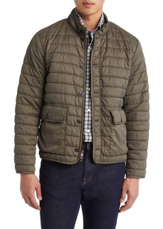 Peter Millar Greenwich Garment Dyed Quilted Bomber Jacket