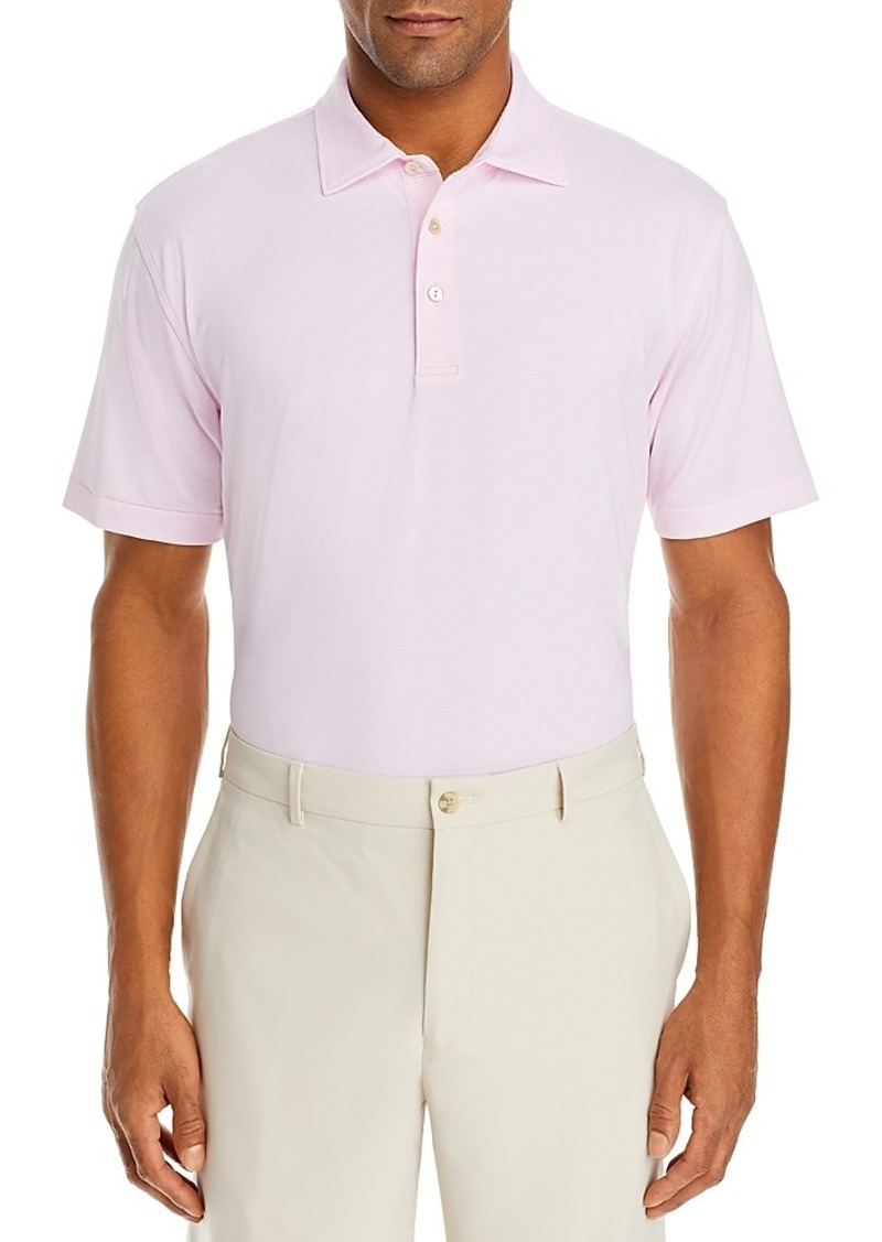 Peter Millar Crown Sport Jubilee Classic Fit Short Sleeve Performance Jersey Polo Shirt