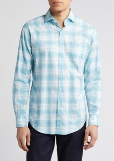 Peter Millar Lynden Summer Soft Cotton Twill Button-Up Shirt