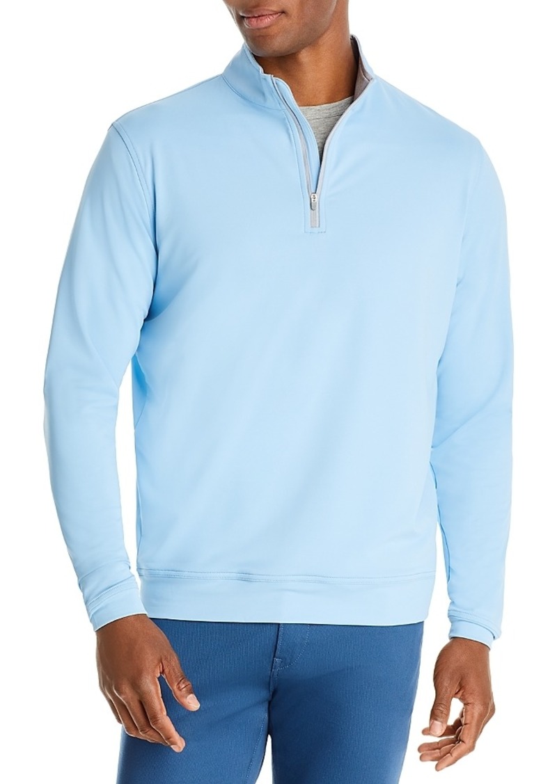 Peter Millar Crown Sport Perth Loop Quarter Zip Performance Pullover