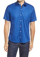 Peter Millar Pine Mountain Short Sleeve Button-Up Shirt