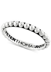 Peter Thomas Roth Peter Thomas Beaded Stacking Band in Sterling Silver - Silver
