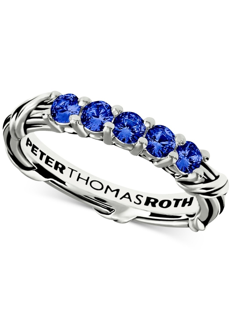 Peter Thomas Roth Blue Sapphire Ring (3/4 ct. t.w.) in Sterling Silver - Blue Sapphire