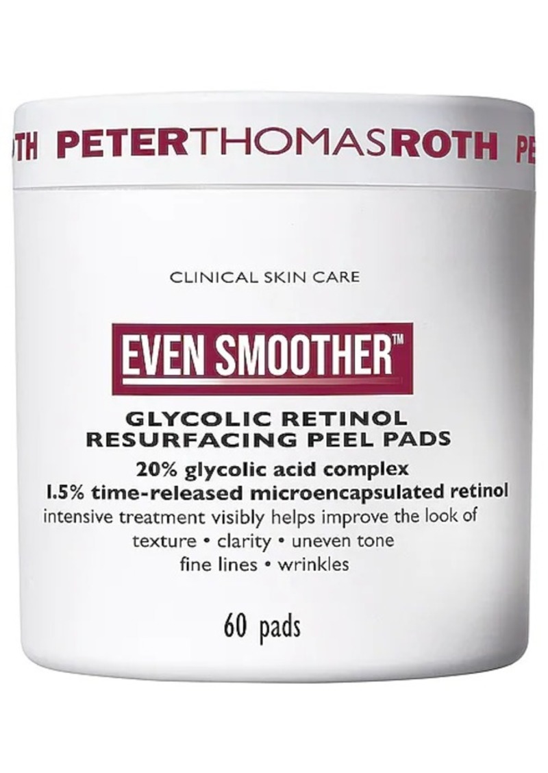 Peter Thomas Roth Even Smoother Glycolic Retinol Resurfacing Peel Pads