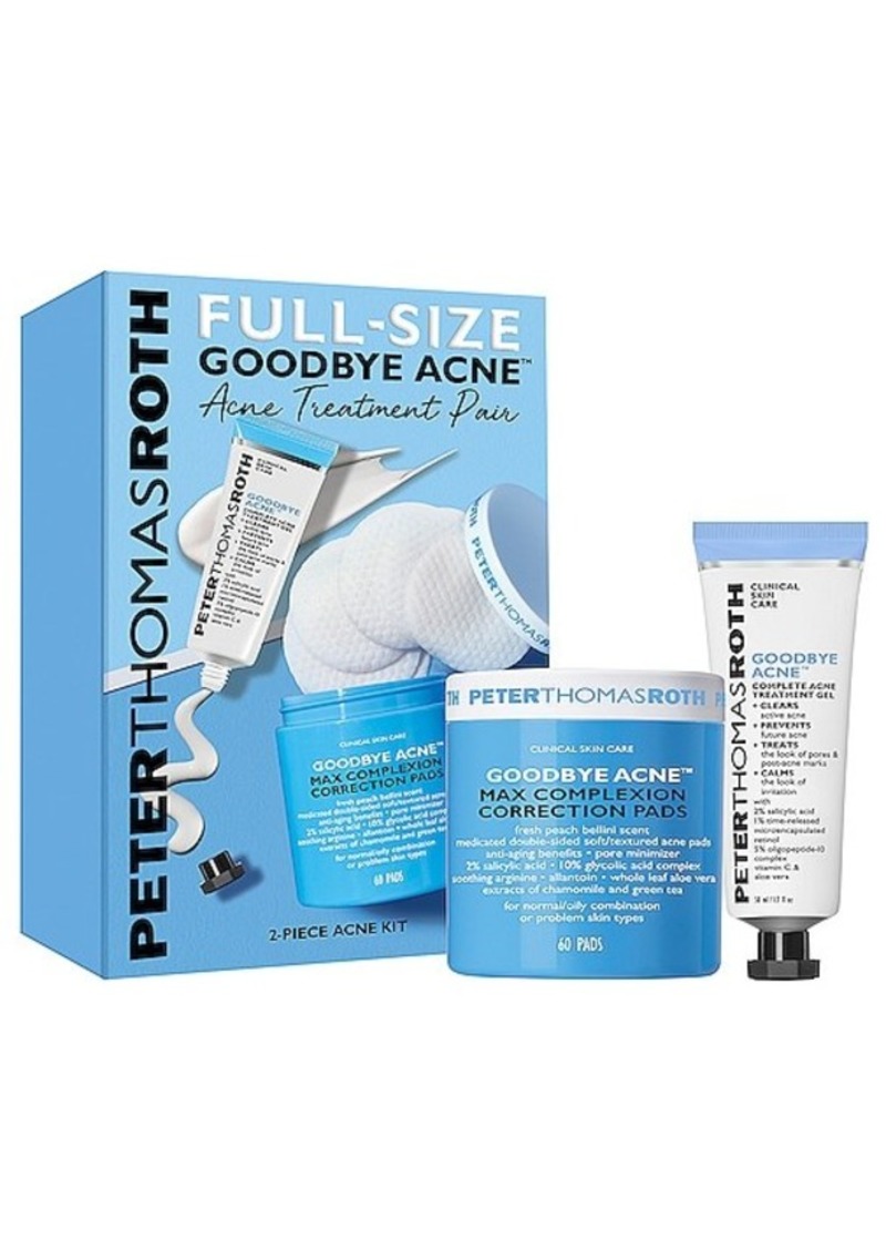 Peter Thomas Roth Full-Size Goodbye Acne Acne Treatment Pair 2-Piece Kit