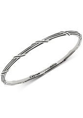 Peter Thomas Roth Overlap Bangle Bracelet in Sterling Silver