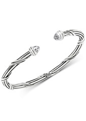 Peter Thomas Roth White Topaz Cuff Bracelet (2-3/4 ct. t.w.) in Sterling Silver