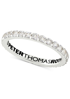 Peter Thomas Roth Peter Thomas White Topaz Stacking Band (3/4 ct. t.w.) in Sterling Silver - White