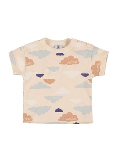 Petit Bateau Clouds Print Cotton Jersey T-shirt