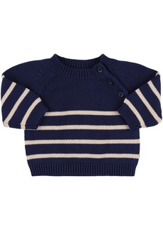 Petit Bateau Cotton Knit Sweater