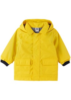 Petit Bateau Baby Yellow Coated Rain Coat