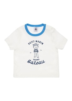 Petit Bateau Printed Cotton Jersey T-shirt