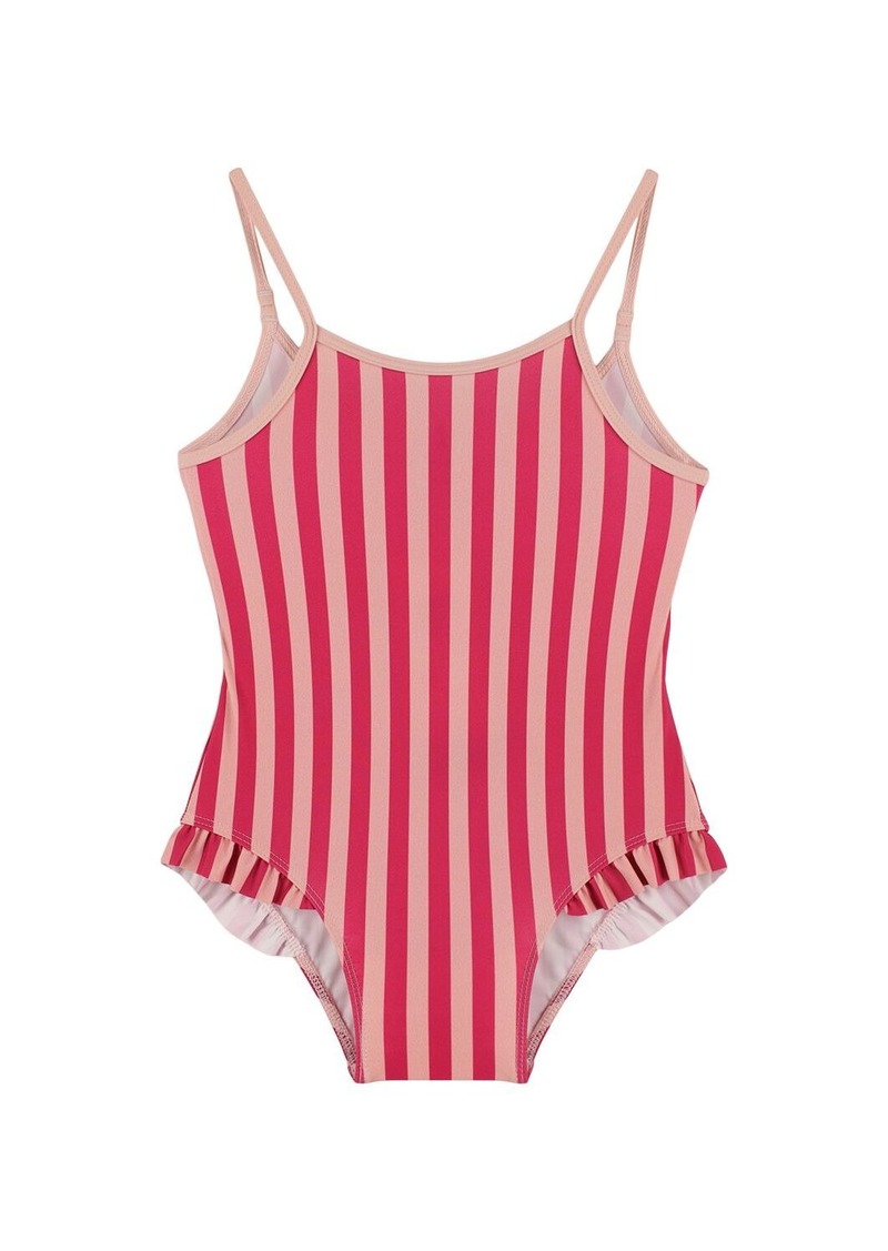 Petit Bateau Striped Tech One-piece Swimsuit