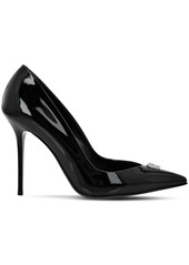 Philipp Plein 105mm pointed-toe leather pumps