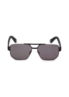 Philipp Plein 61MM Pilot Sunglasses