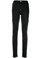 Philipp Plein Biker high-waisted skinny jeans