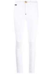 Philipp Plein Biker high-waisted skinny jeans