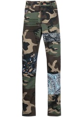 Philipp Plein camouflage-print straight-leg jeans