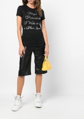 Philipp Plein crystal-embellished cotton T-shirt