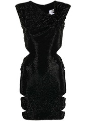 Philipp Plein crystal-embellished mini dress