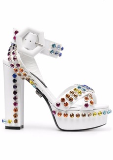 Philipp Plein crystal-embellished sandals